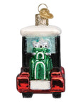 Kerst ornament | Golfkar | 9 cm - NU PUUR & GROEN