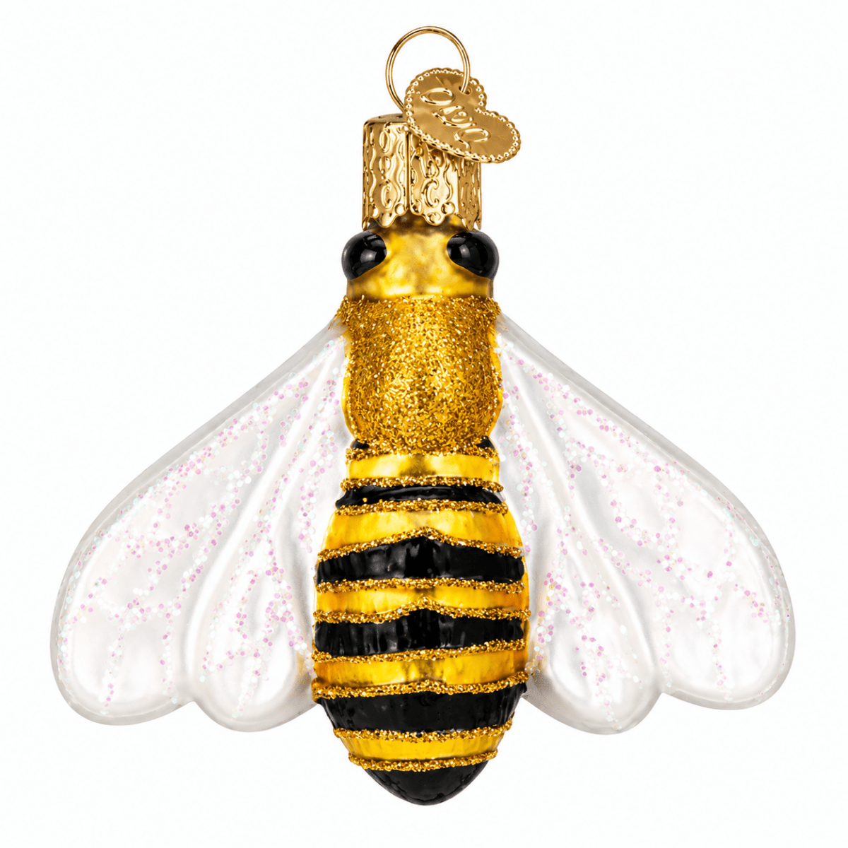 Kerst ornament | Honingbij | 6 cm - NU PUUR & GROEN