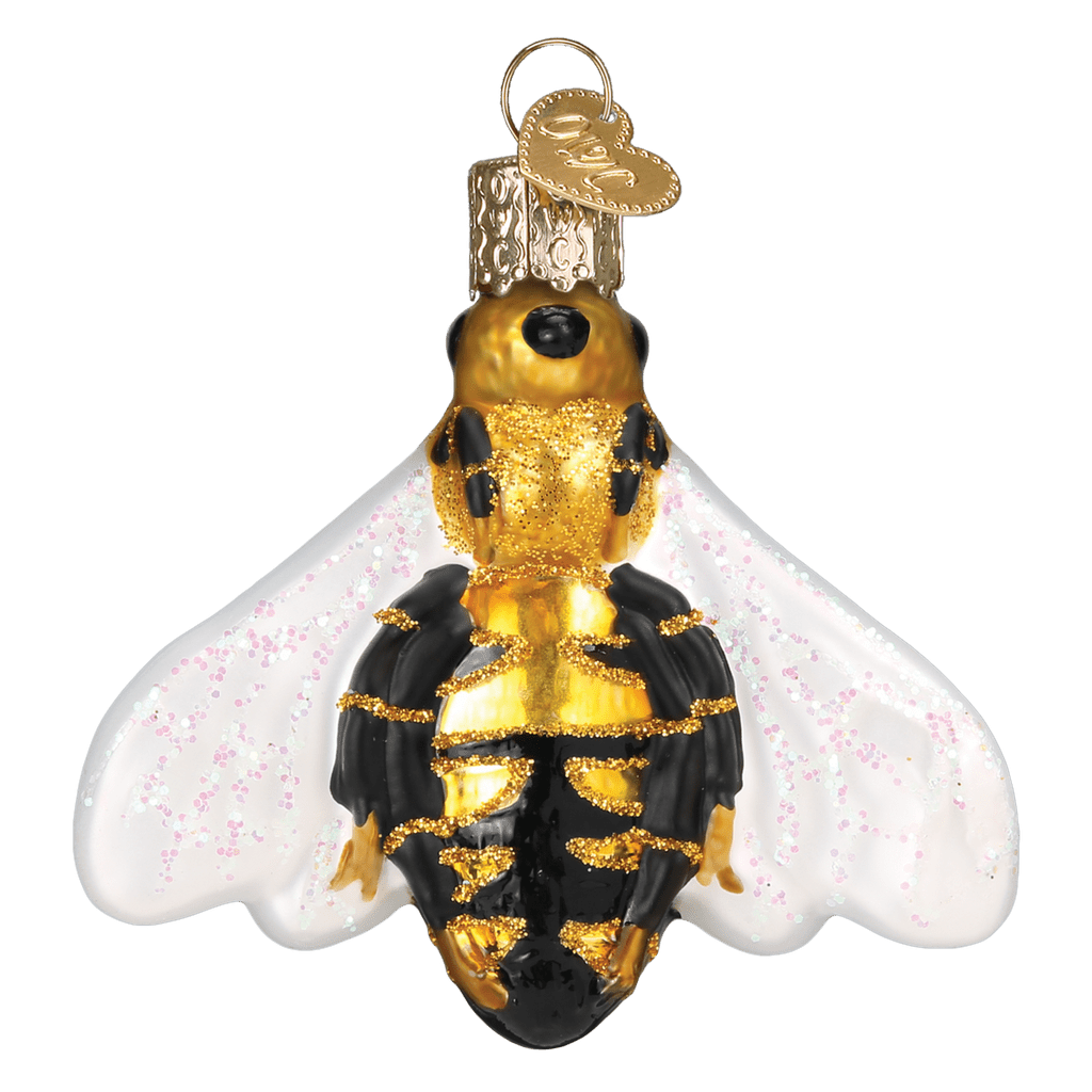 Kerst ornament | Honingbij | 6 cm - NU PUUR & GROEN