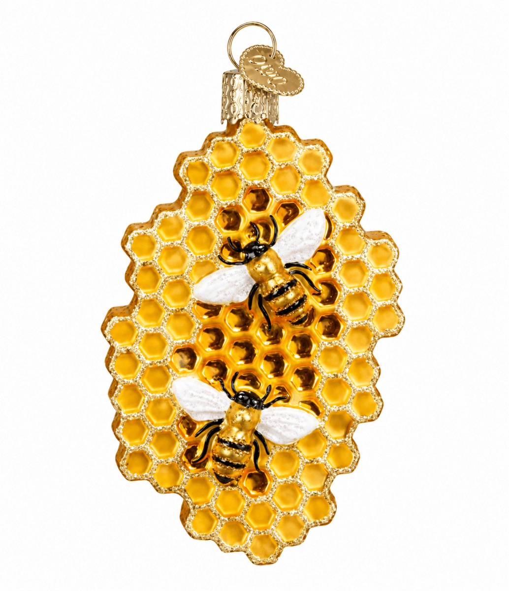 Kerst ornament | Honingraat | 10 cm - NU PUUR & GROEN