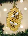 Kerst ornament | Honingraat | 10 cm - NU PUUR & GROEN