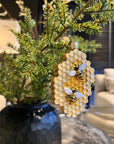 Kerst ornament | Honingraat | 10 cm - NU PUUR & GROEN