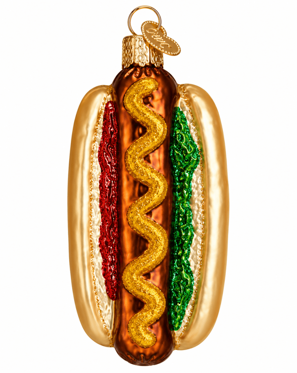 Kerst ornament | Hotdog | 11 cm - NU PUUR & GROEN