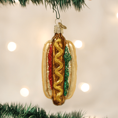 Kerst ornament | Hotdog | 11 cm - NU PUUR & GROEN