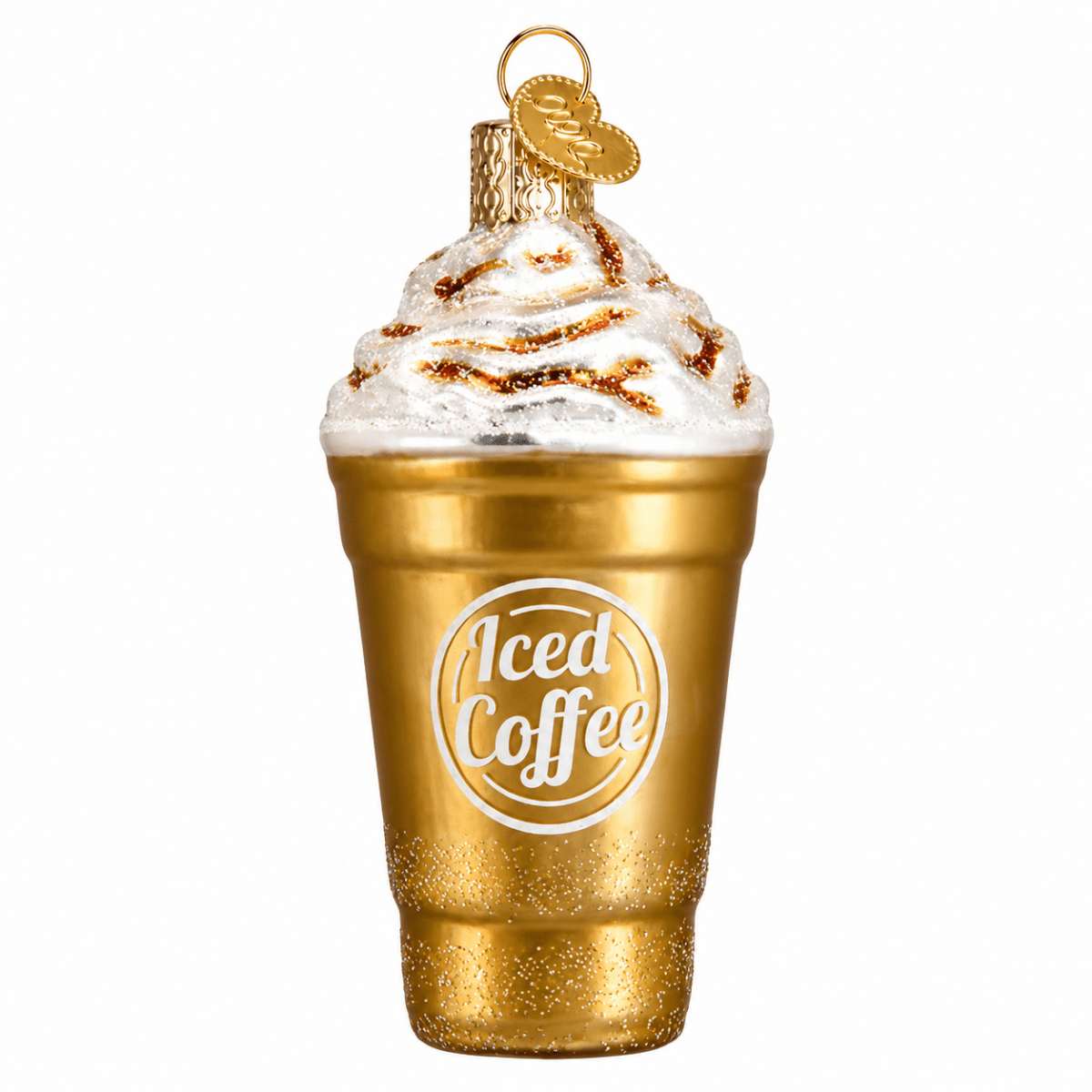 Kerst ornament | IJskoffie | 10 cm - NU PUUR & GROEN