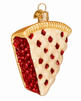 Weihnachtsschmuck | Kirschkuchenstück | 10 cm