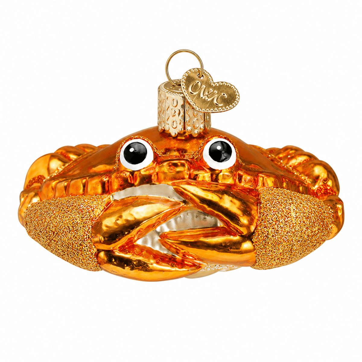 Kerst ornament | Krab | 7 cm - NU PUUR & GROEN
