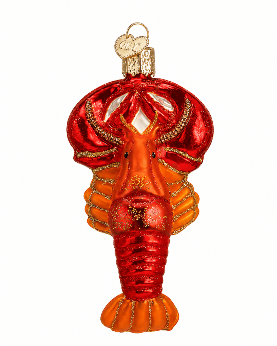 Kerst ornament | Kreeft | 11 cm - NU PUUR & GROEN