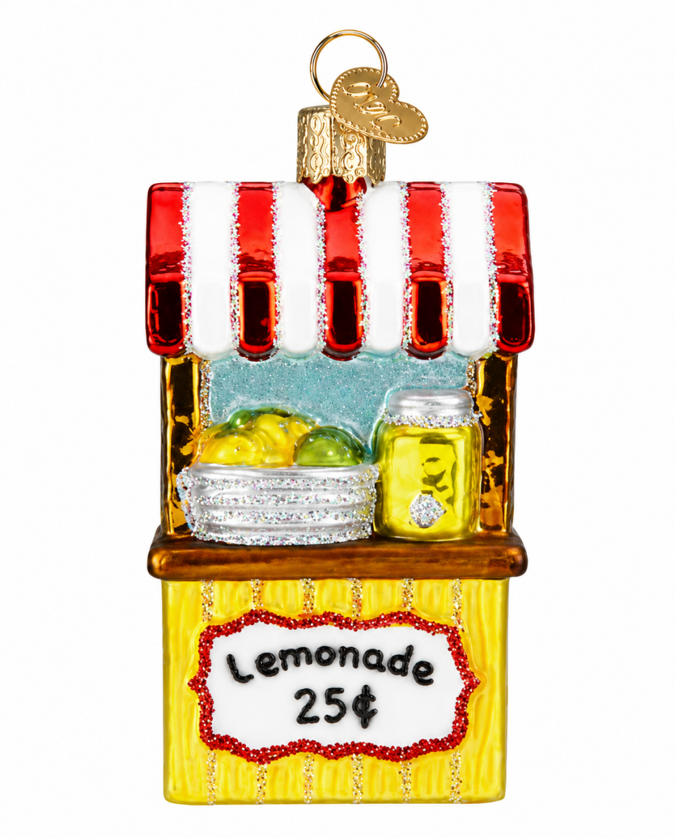 Kerst ornament | Limonadekraam | 11 cm - NU PUUR & GROEN