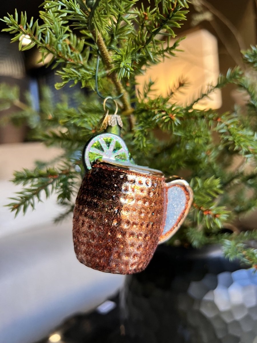 Kerst ornament | Moscow Mule | 8 cm - NU PUUR & GROEN