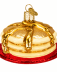 Kerst ornament | Pannenkoeken stapel | 10 cm - NU PUUR & GROEN