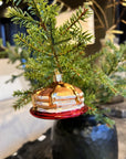 Kerst ornament | Pannenkoeken stapel | 10 cm - NU PUUR & GROEN