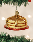 Kerst ornament | Pannenkoeken stapel | 10 cm - NU PUUR & GROEN