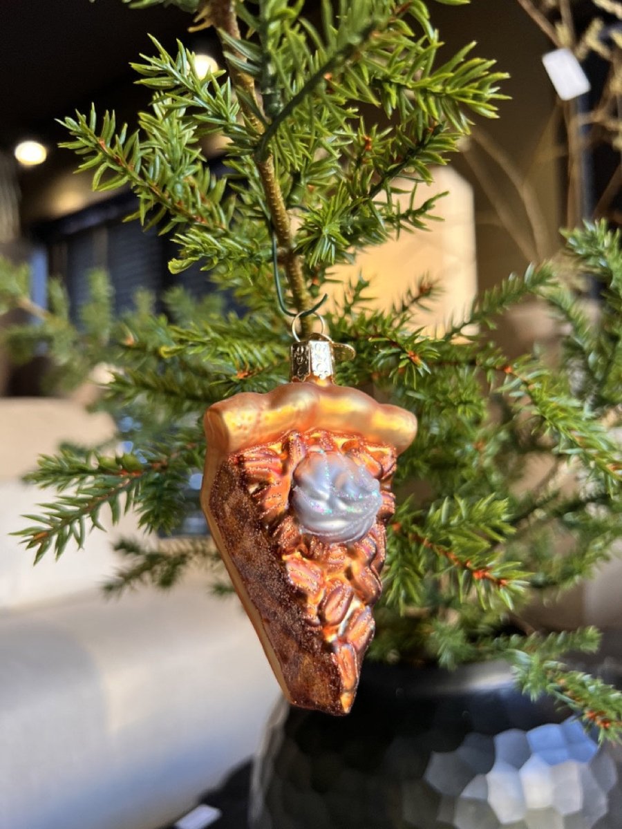Kerst ornament | Pecantaart | 9 cm - NU PUUR & GROEN