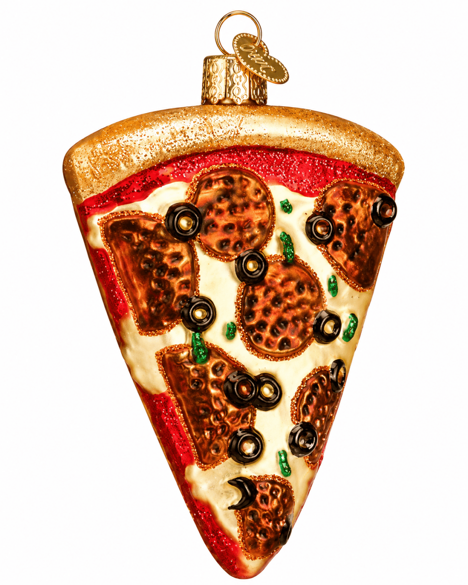 Kerst ornament | Pizzapunt | 11 cm - NU PUUR & GROEN