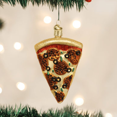 Kerst ornament | Pizzapunt | 11 cm - NU PUUR & GROEN