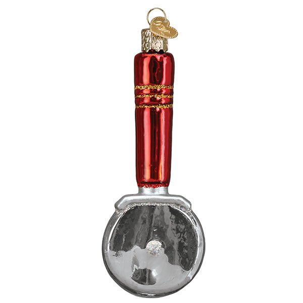 Kerst ornament | Pizzasnijder | 12 cm - NU PUUR & GROEN