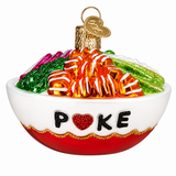Kerst ornament | Poké Bowl | 8 cm