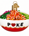 Kerst ornament | Poké Bowl | 8 cm - NU PUUR & GROEN