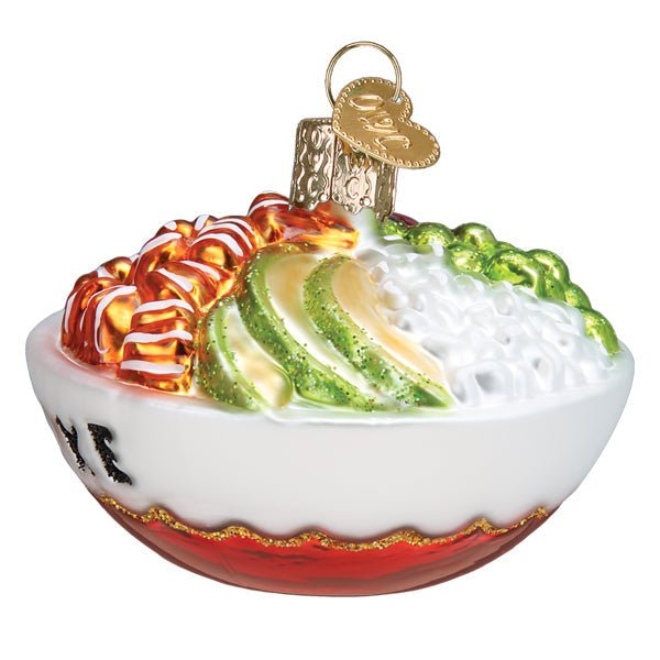 Kerst ornament | Poké Bowl | 8 cm - NU PUUR & GROEN
