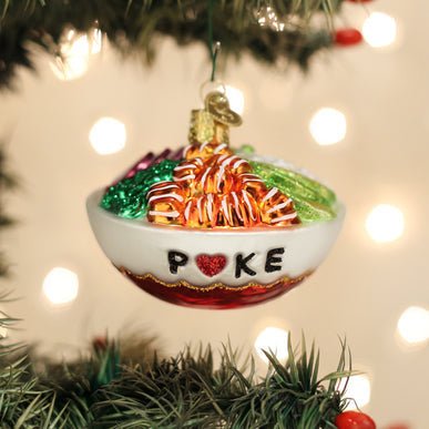 Kerst ornament | Poké Bowl | 8 cm - NU PUUR & GROEN