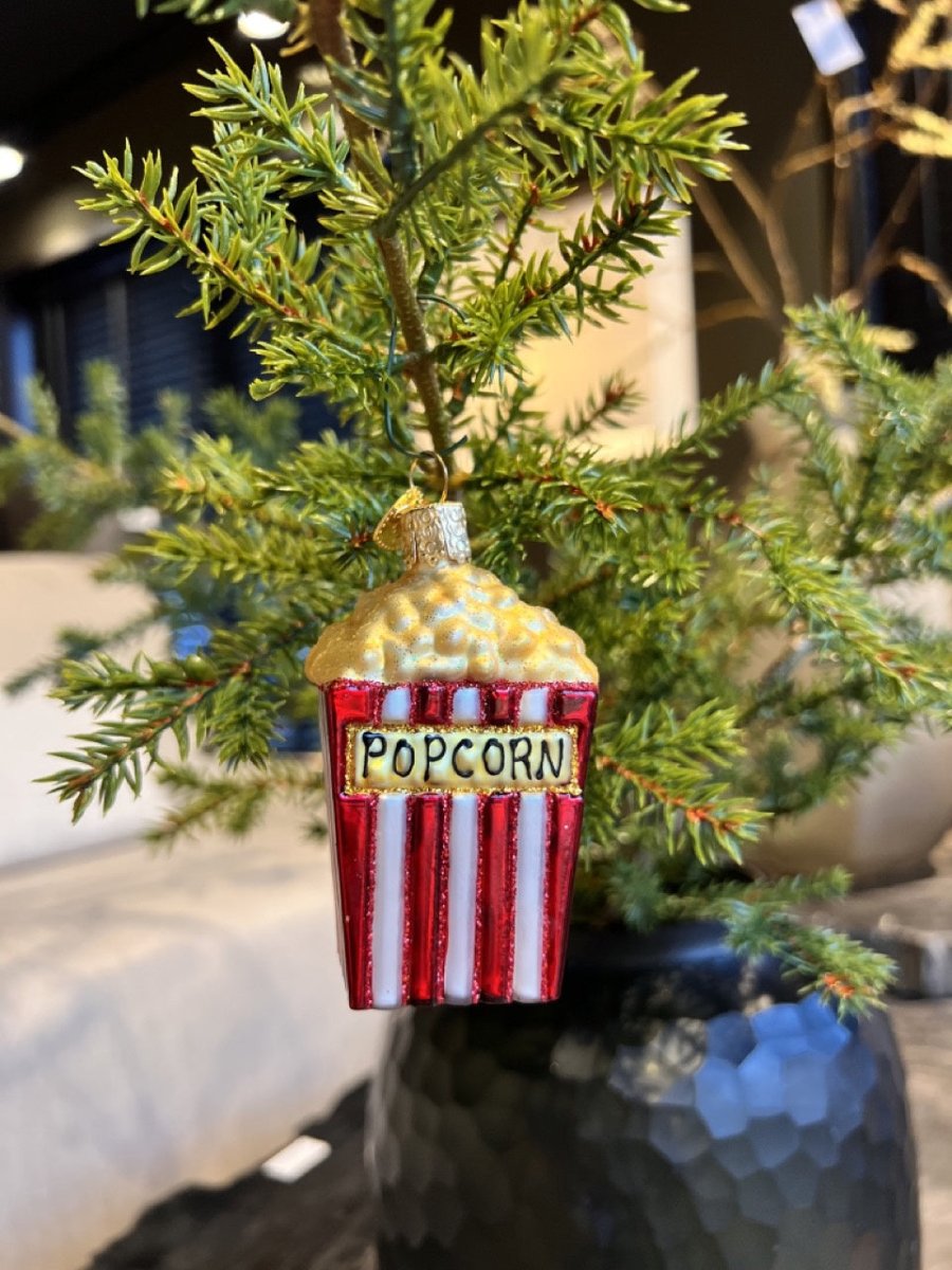 Kerst ornament | Popcorn | 11 cm - NU PUUR &amp; GROEN