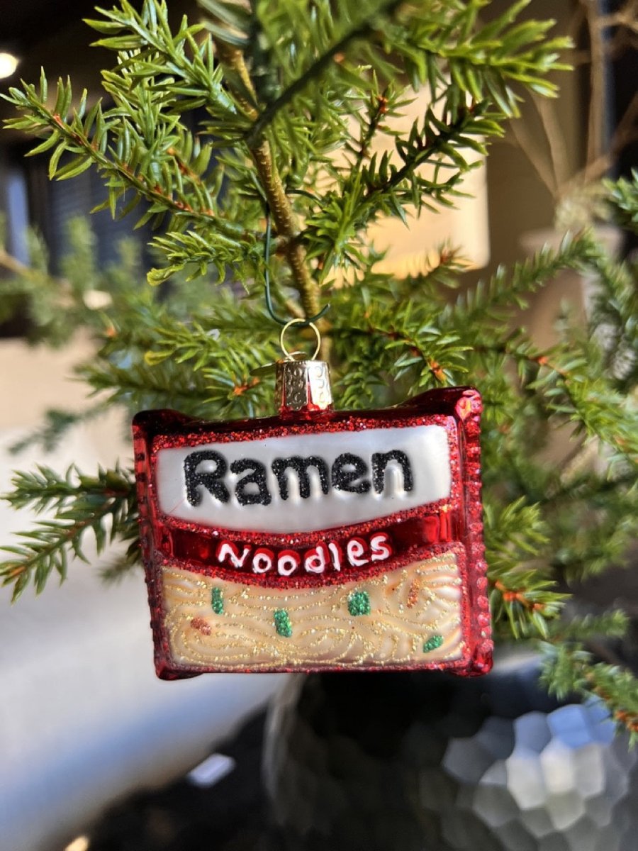 Kerst ornament | Ramen Noedels | 6 cm - NU PUUR & GROEN