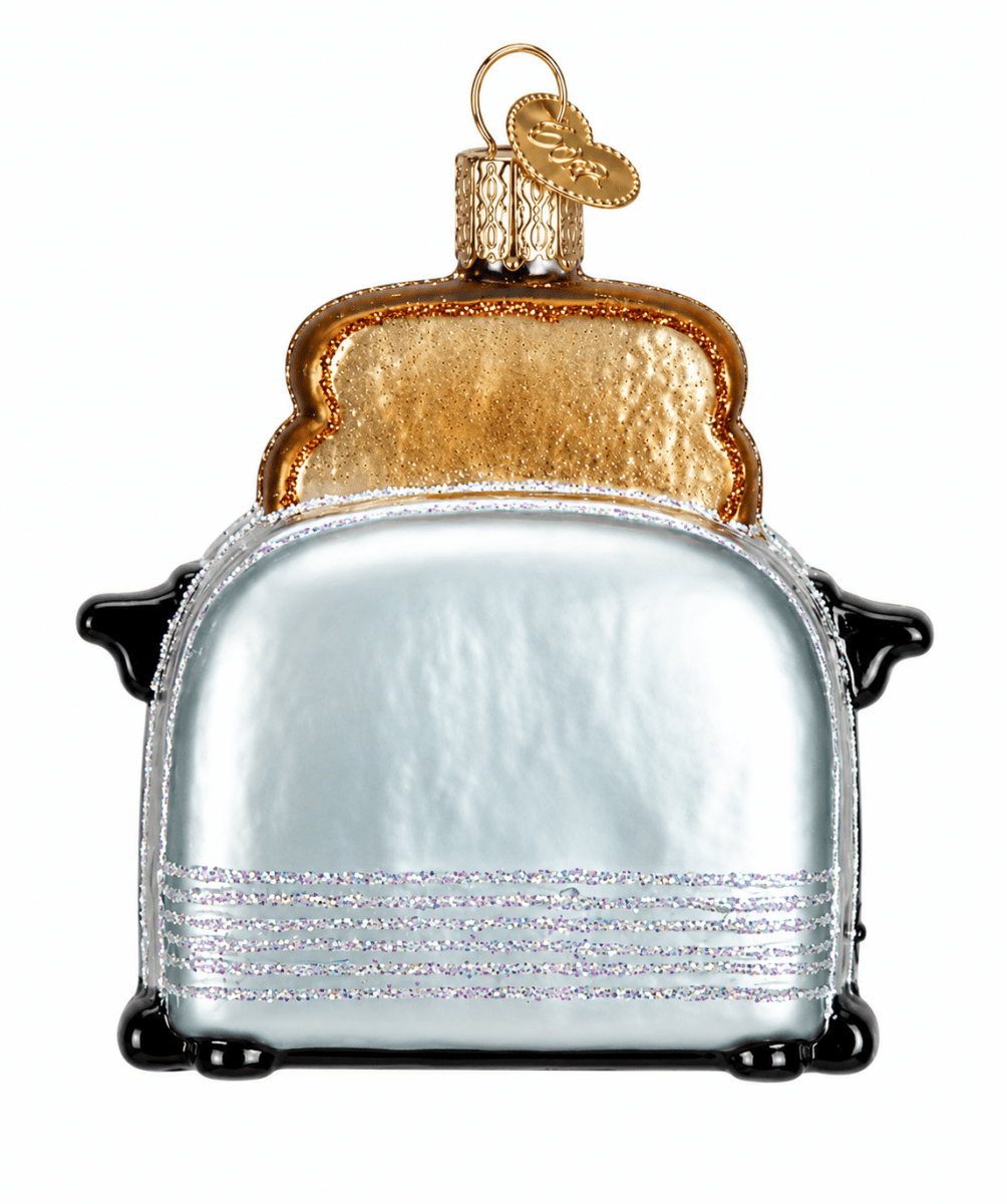 Kerst ornament | Retro broodrooster | 8 cm - NU PUUR & GROEN