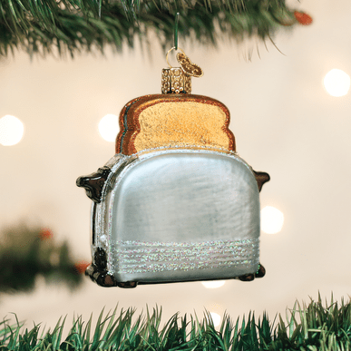 Kerst ornament | Retro broodrooster | 8 cm - NU PUUR & GROEN