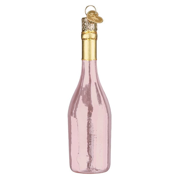 Kerst ornament | Rosé Wijn | 10 cm - NU PUUR & GROEN