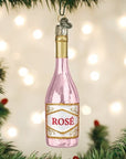 Kerst ornament | Rosé Wijn | 10 cm - NU PUUR & GROEN