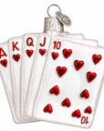 Kerst ornament | Royal Flush Poker | 9 cm - NU PUUR & GROEN