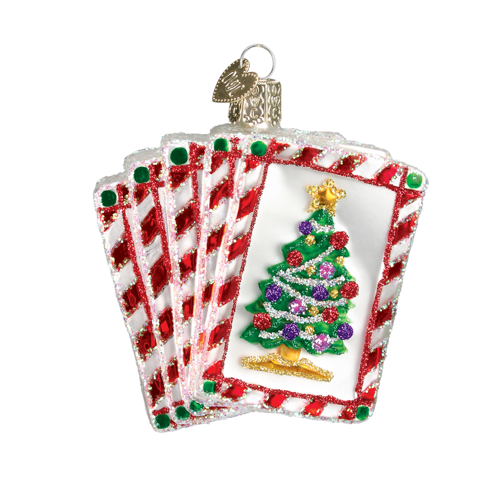 Kerst ornament | Royal Flush Poker | 9 cm - NU PUUR & GROEN