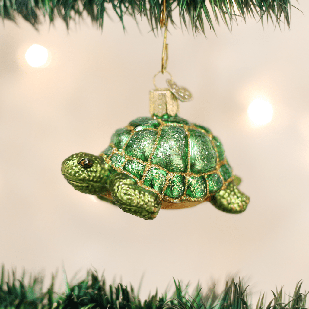 Kerst ornament | Schildpad | 4 cm - NU PUUR & GROEN