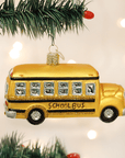 Kerst ornament | Schoolbus | 9 cm - NU PUUR & GROEN