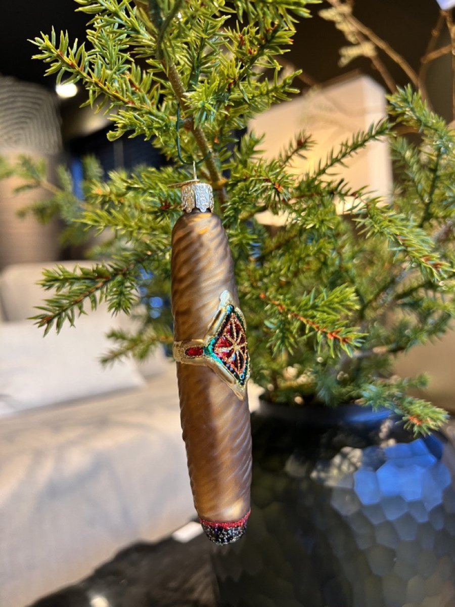 Kerst ornament | Sigaar | 11 cm - NU PUUR & GROEN