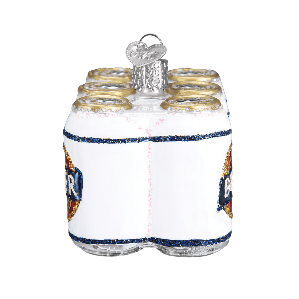 Kerst ornament | Sixpack Bier | 6 cm - NU PUUR & GROEN