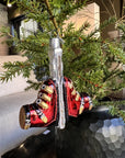 Kerst ornament | Skischoenen | 10 cm - NU PUUR & GROEN