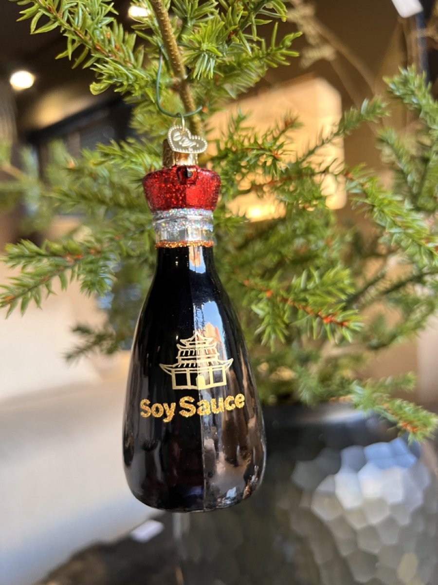 Kerst ornament | Sojasaus | 10 cm - NU PUUR & GROEN
