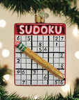 Kerst ornament | Sudoku | 11 cm - NU PUUR & GROEN