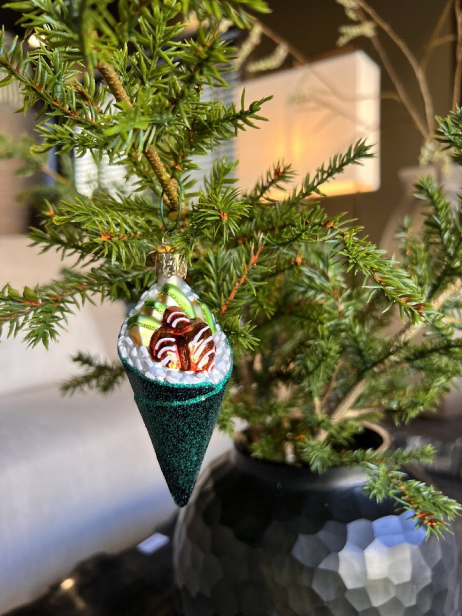 Kerst ornament | Sushi Handroll | 10 cm - NU PUUR & GROEN