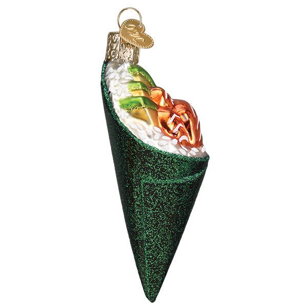 Kerst ornament | Sushi Handroll | 10 cm - NU PUUR & GROEN