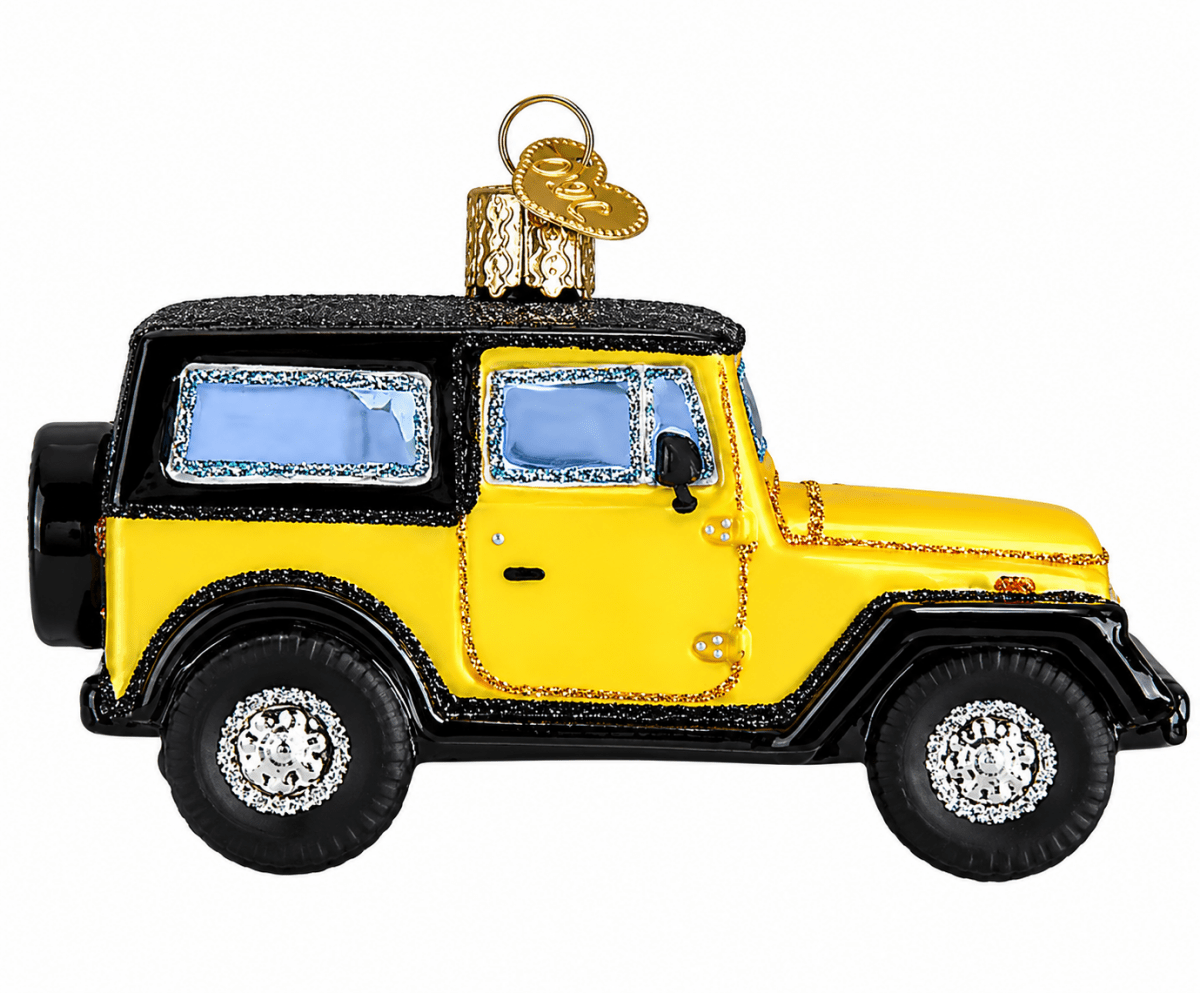 Kerst ornament | SUV | 9 cm - NU PUUR & GROEN