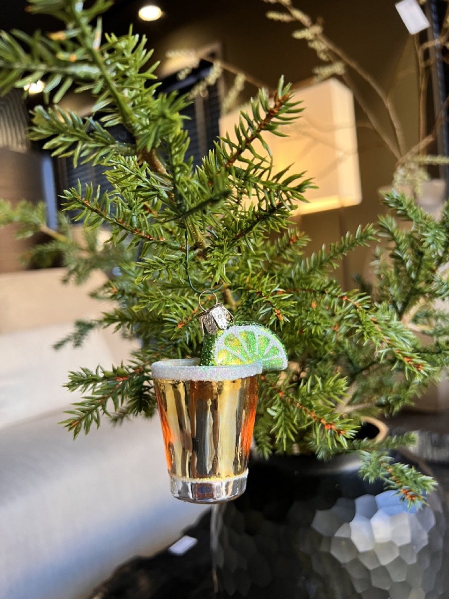 Kerst ornament | Tequila Shot | 8 cm - NU PUUR & GROEN