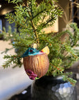 Kerst ornament | Tropische Kokosdrank | 11 cm - NU PUUR & GROEN