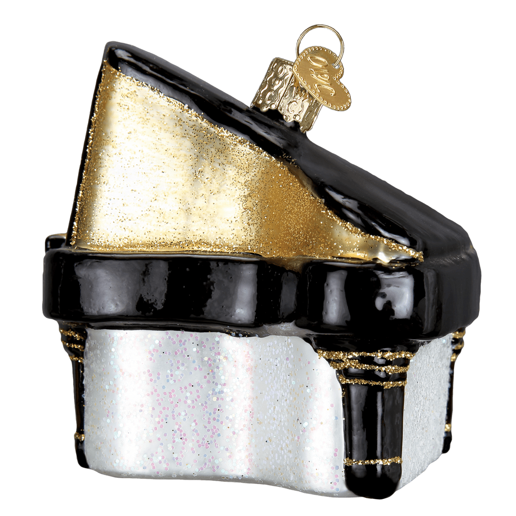 Kerst ornament | Vleugel Piano | 10 cm - NU PUUR & GROEN