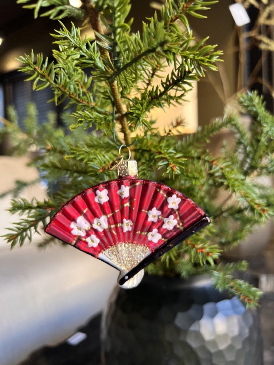 Kerst ornament | Waaier | 13 cm - NU PUUR & GROEN