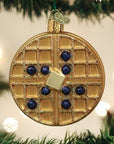 Kerst ornament | Wafel | 8 cm - NU PUUR & GROEN