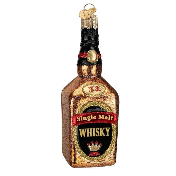 Kerst ornament | Whisky Fles | 10 cm - NU PUUR & GROEN