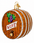 Kerst ornament | Wijnvat | 8 cm - NU PUUR & GROEN
